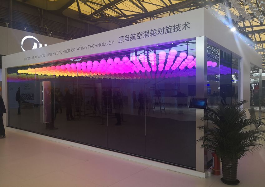 互动LED升降球，助力 AWE2019 中国家电展