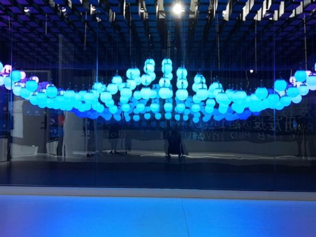 中国家电展 互动灯光装置