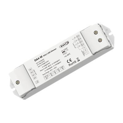 DALI-DA4-M<br>4CH CV DALI-LED Dimmer