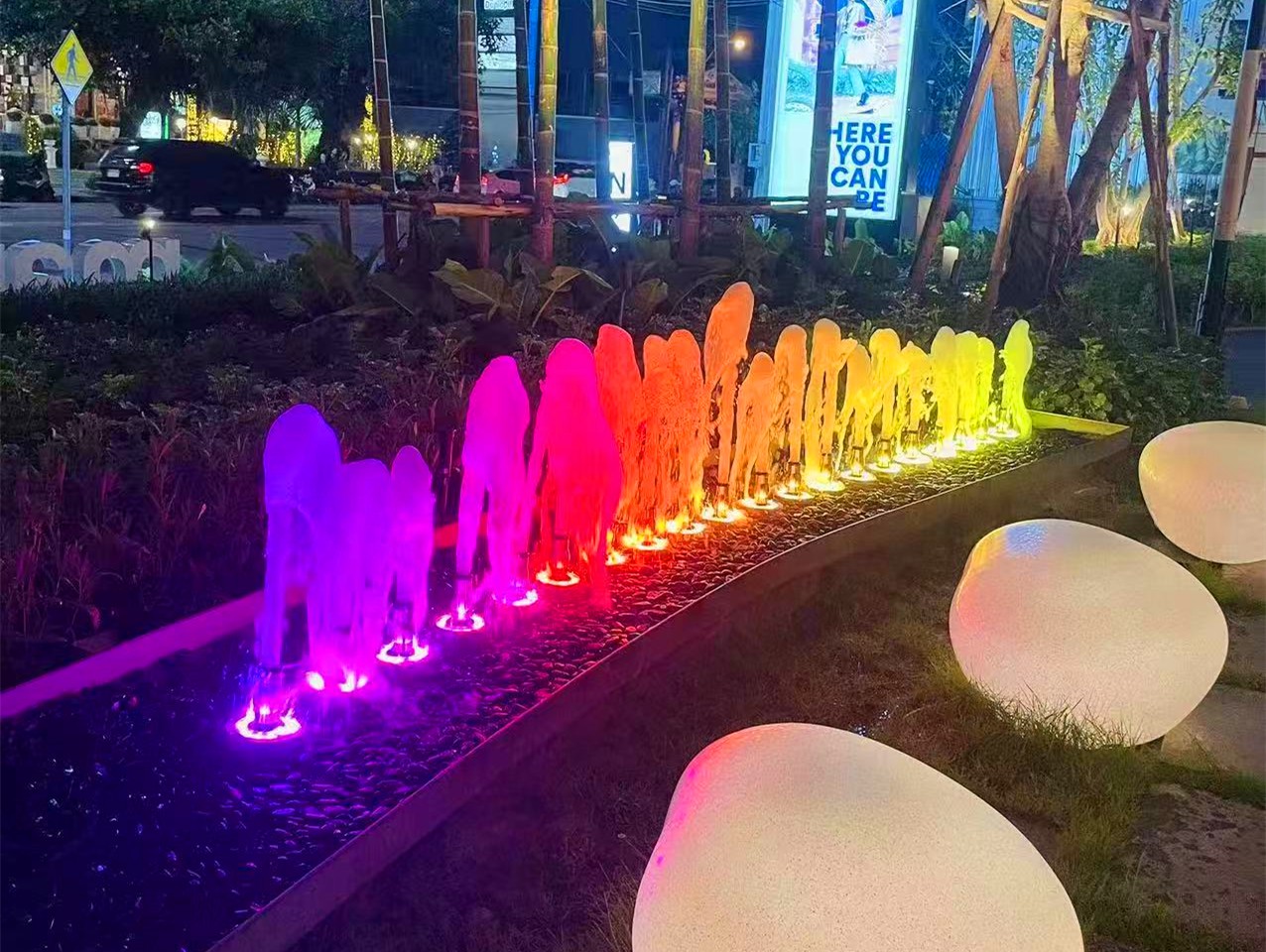 Thailand Bangkok Jet Fountain